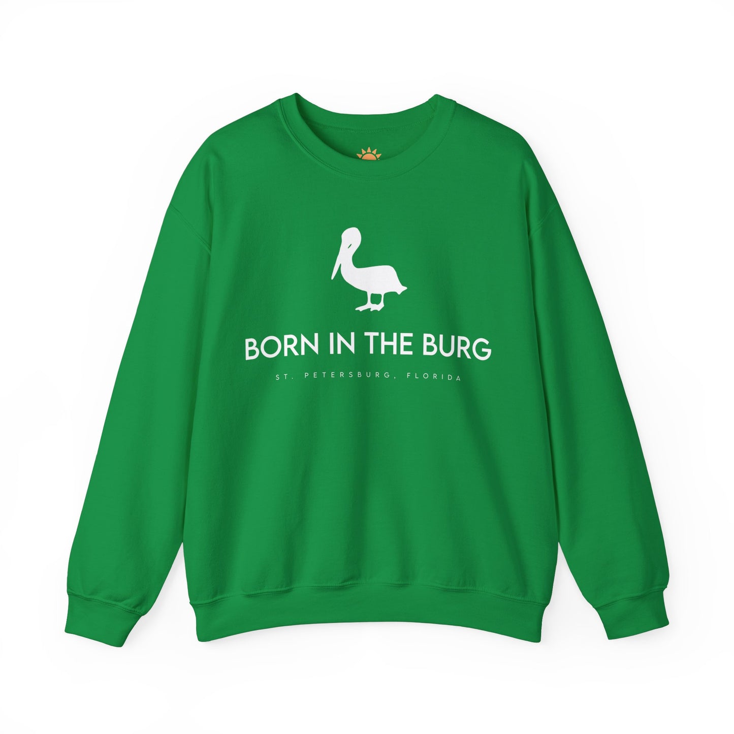 Born In The Burg Crewneck Sweatshirt