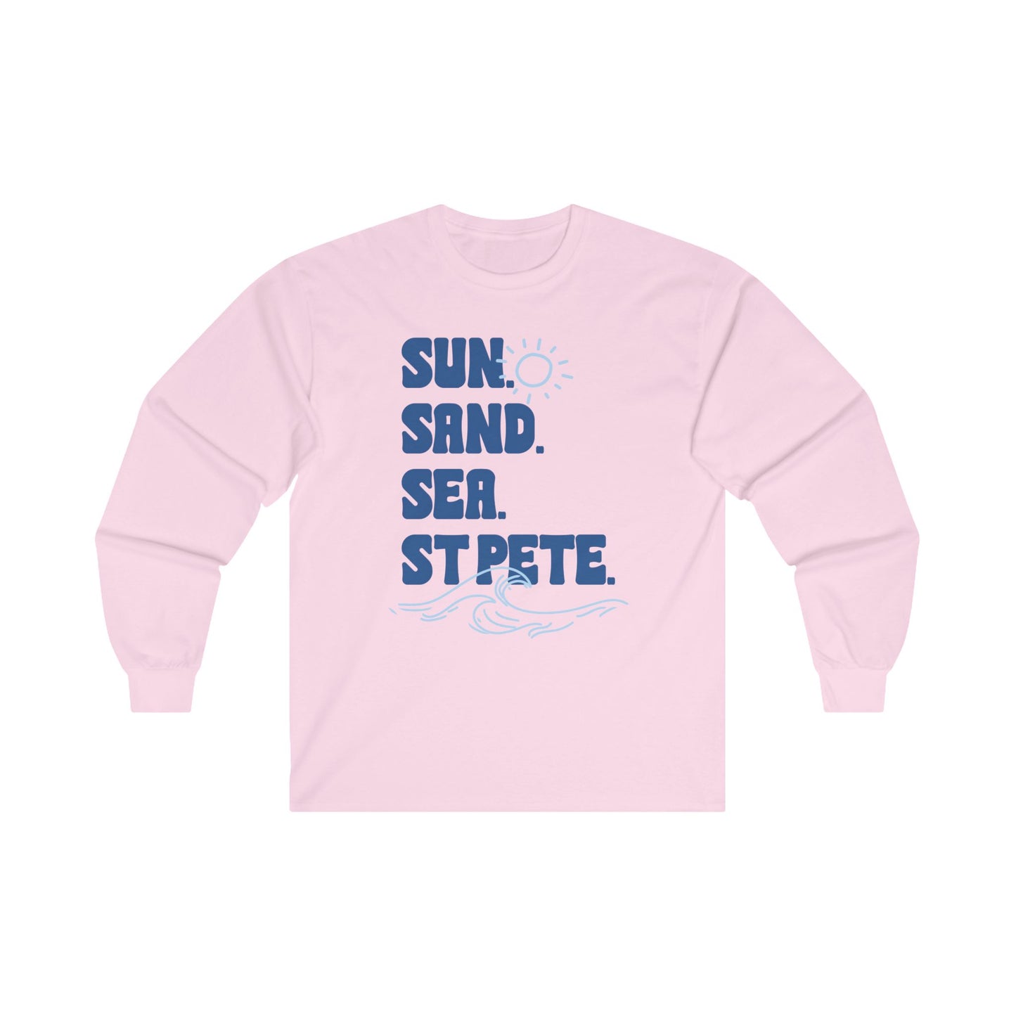 Sun Sand Sea St. Pete Long Sleeve T-Shirt