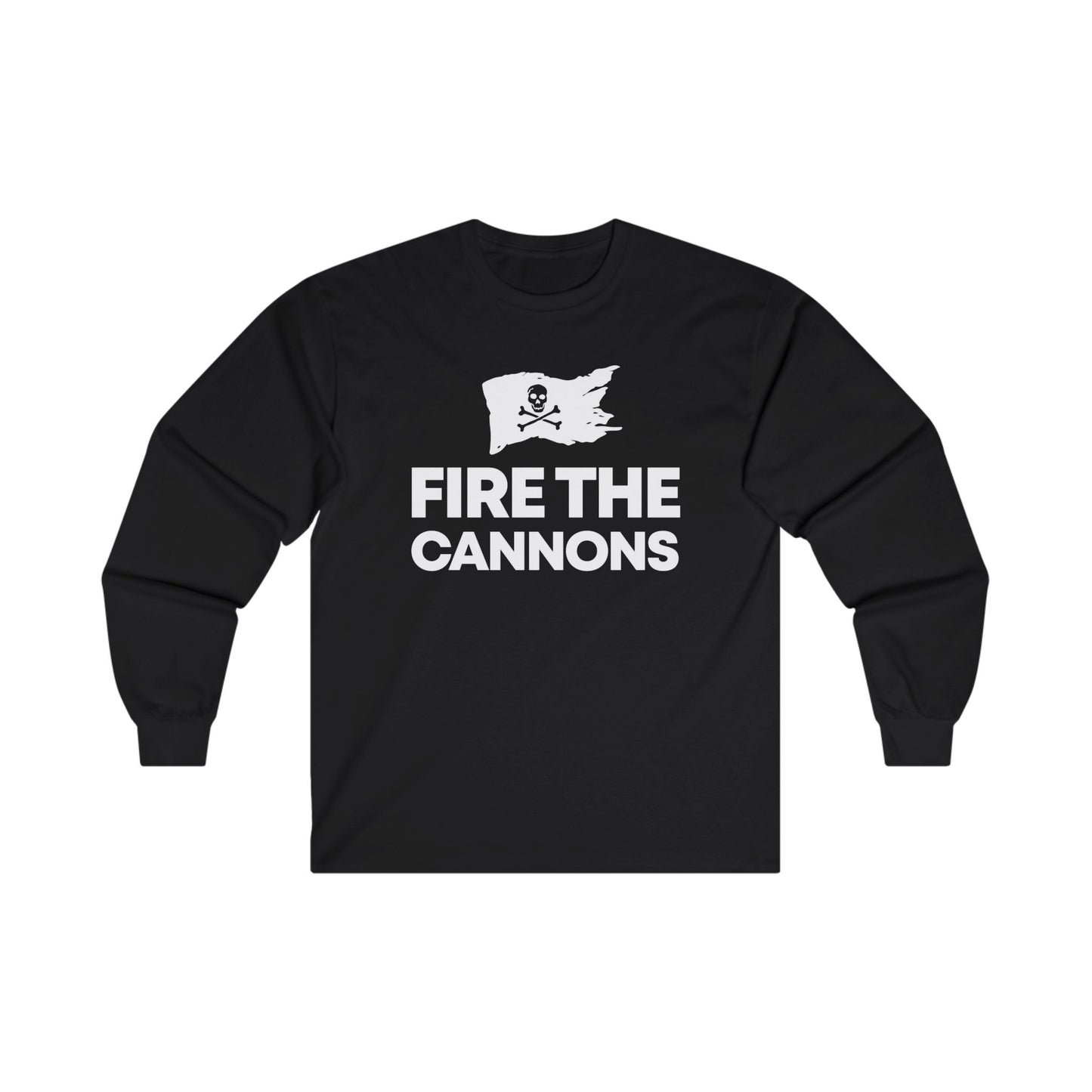 Fire The Cannons Flag Long Sleeve T-Shirt