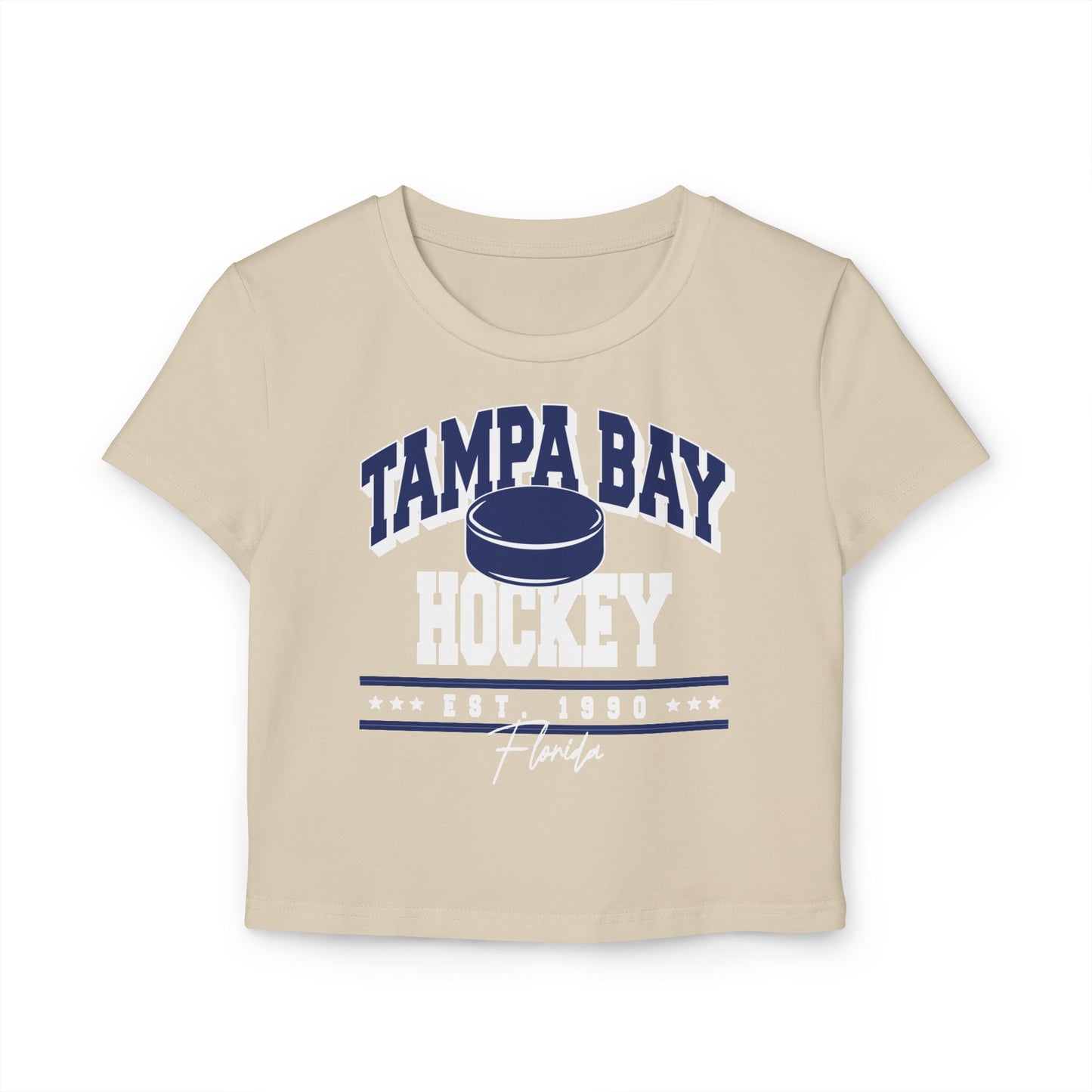 Tampa Bay Hockey Retro Crop Top