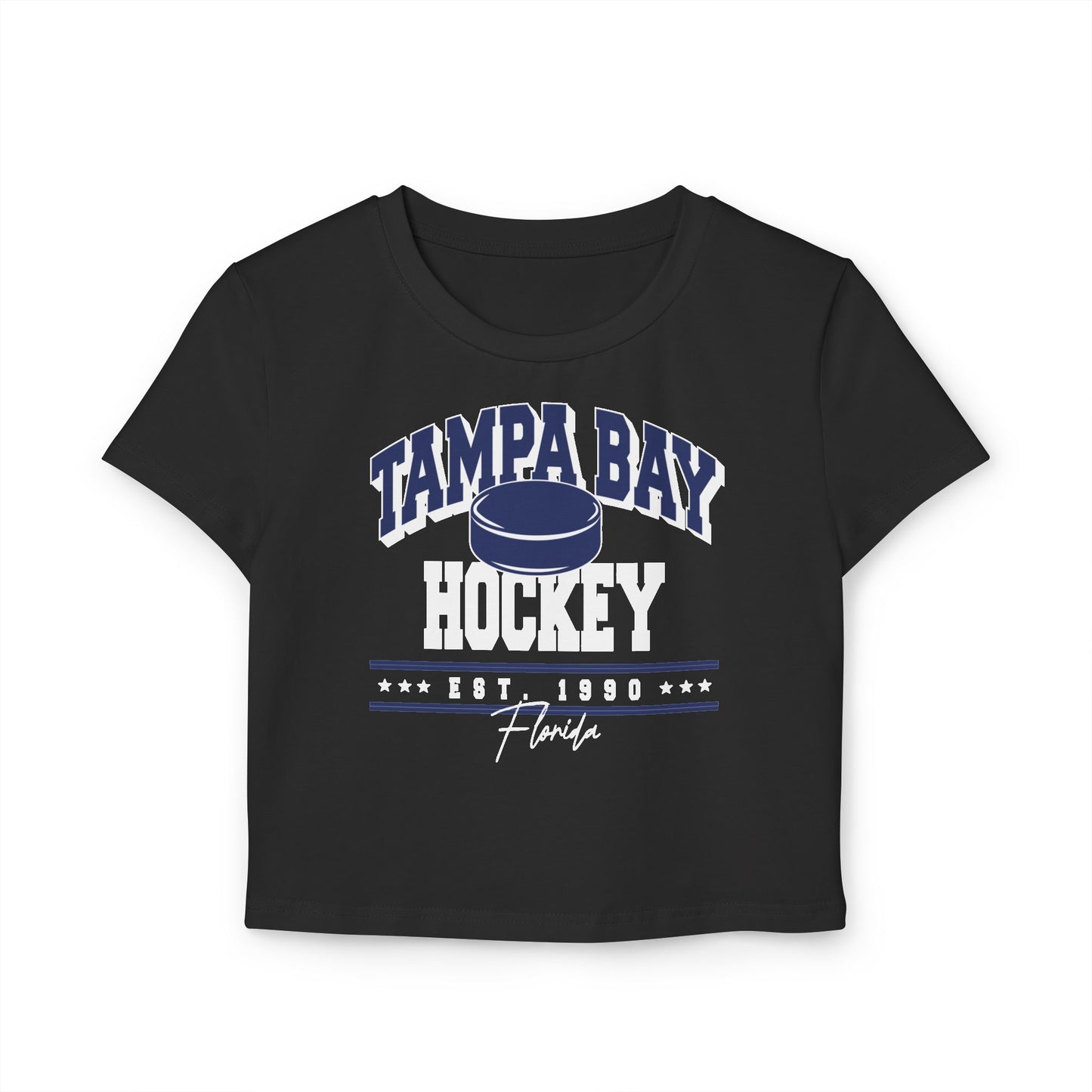 Tampa Bay Hockey Retro Crop Top