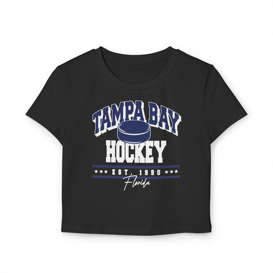 Tampa Bay Hockey Retro Crop Top