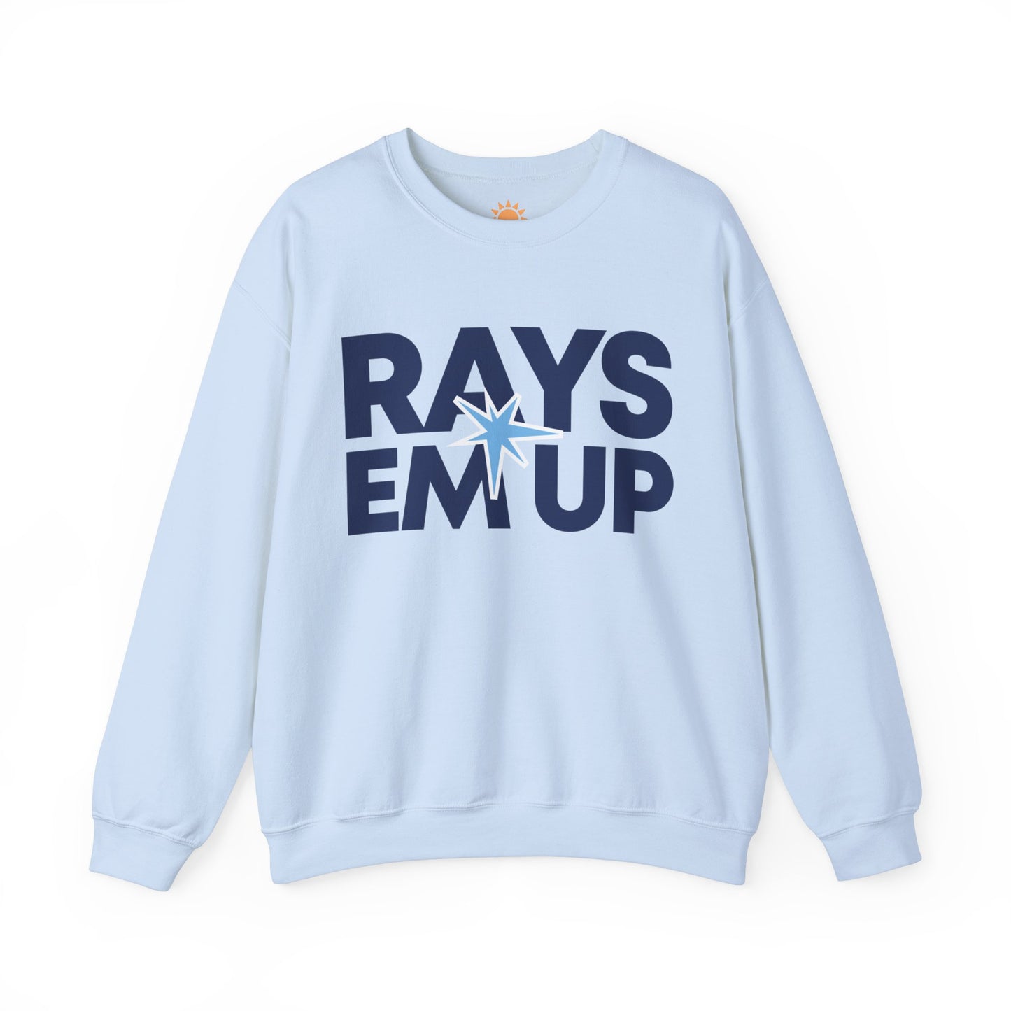 Rays Em Up Sun Ray Crewneck Sweatshirt