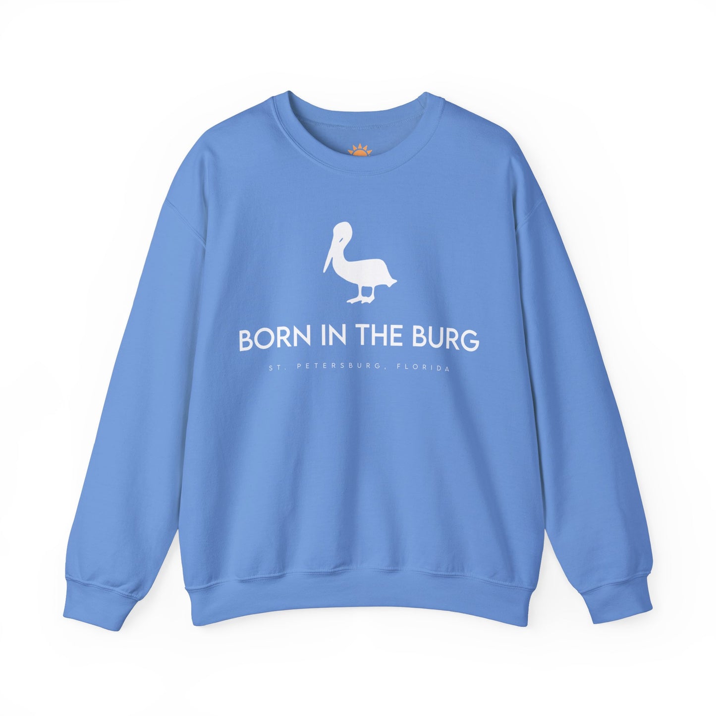 Born In The Burg Crewneck Sweatshirt