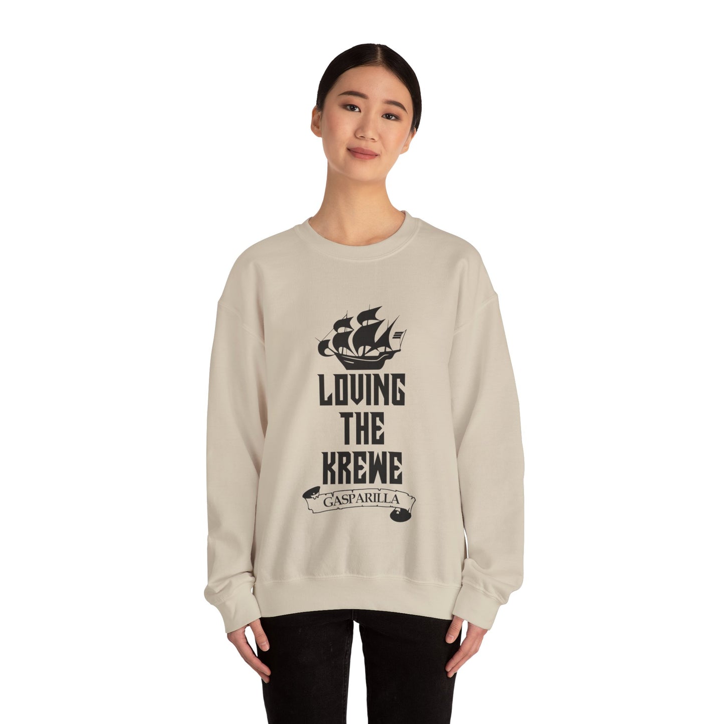 Loving The Krewe Crewneck Sweatshirt