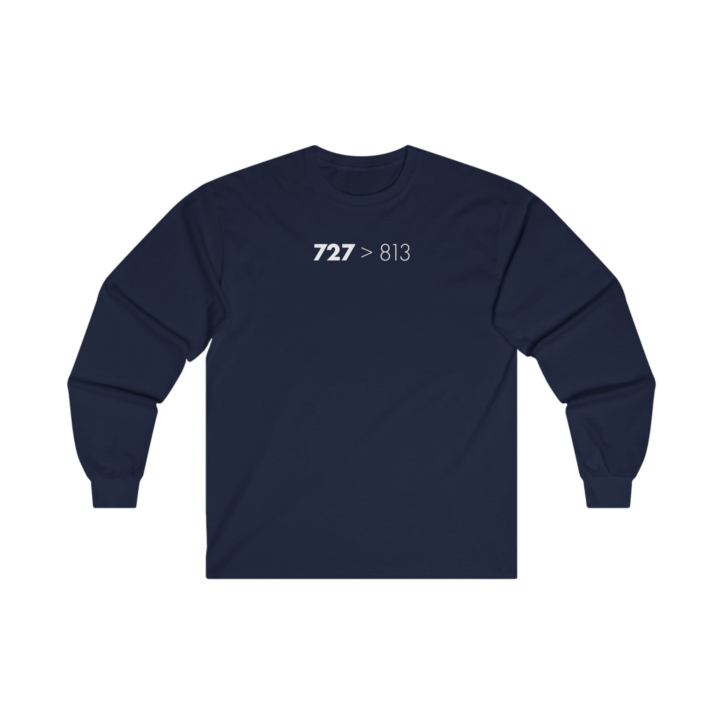 727 > 813 Long Sleeve T-Shirt