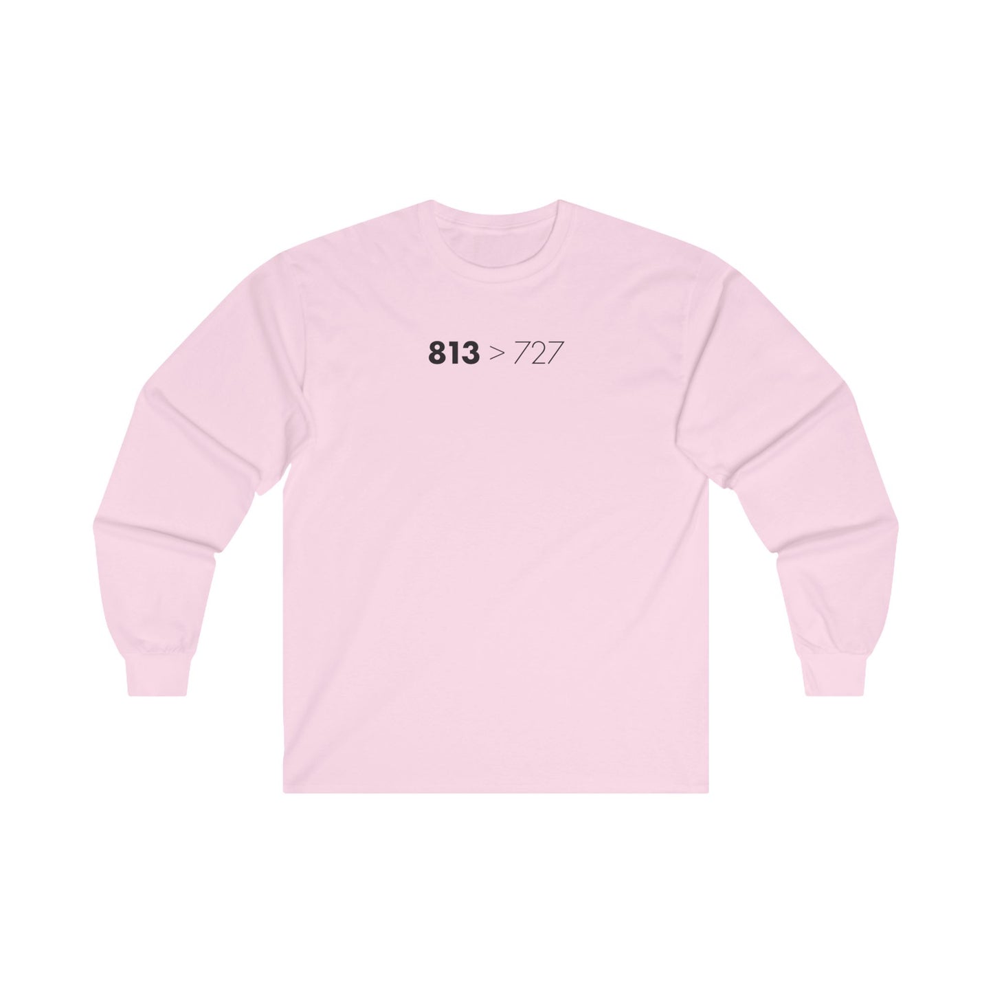 813 > 727 Long Sleeve T-Shirt