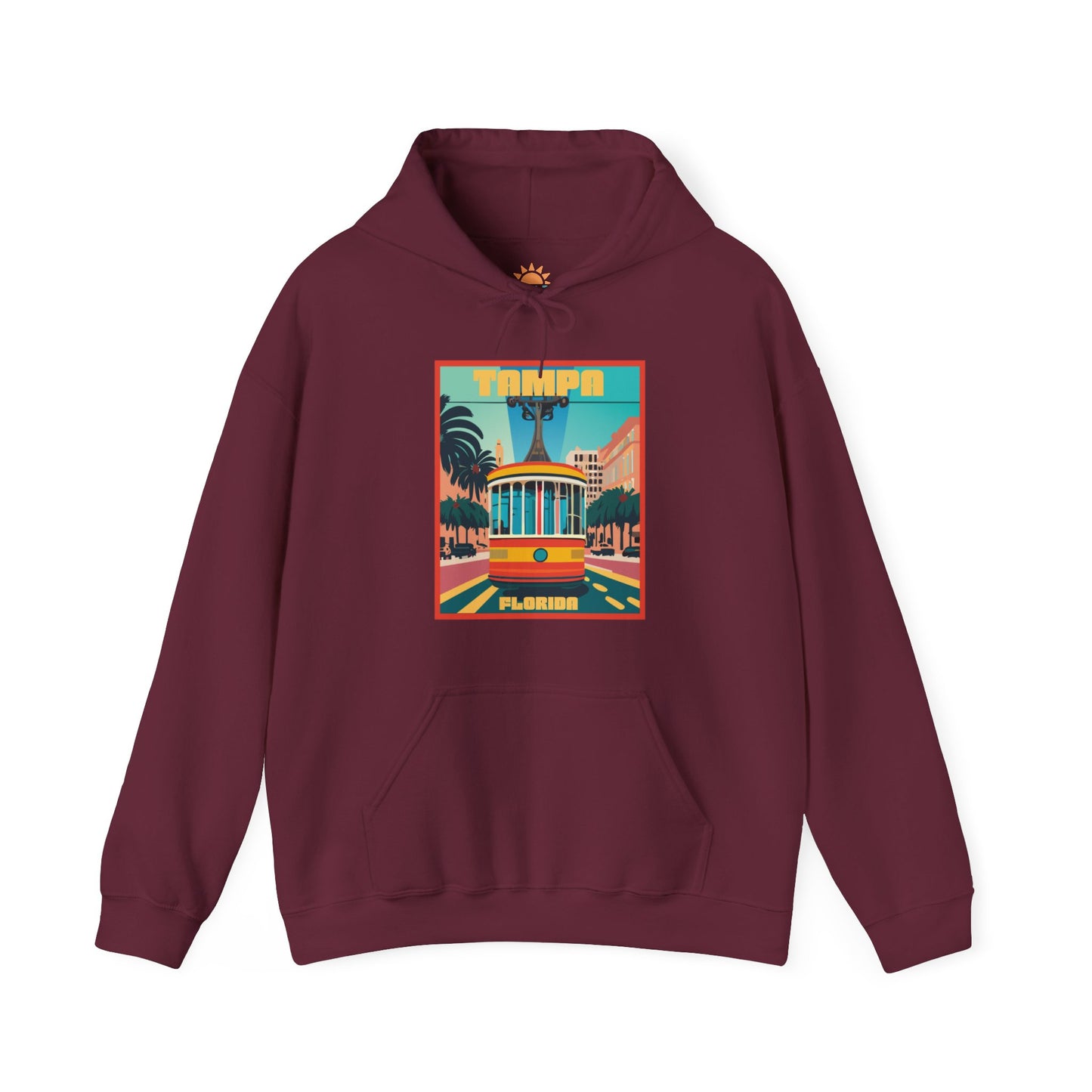 Tampa Retro Trolley Hoodie