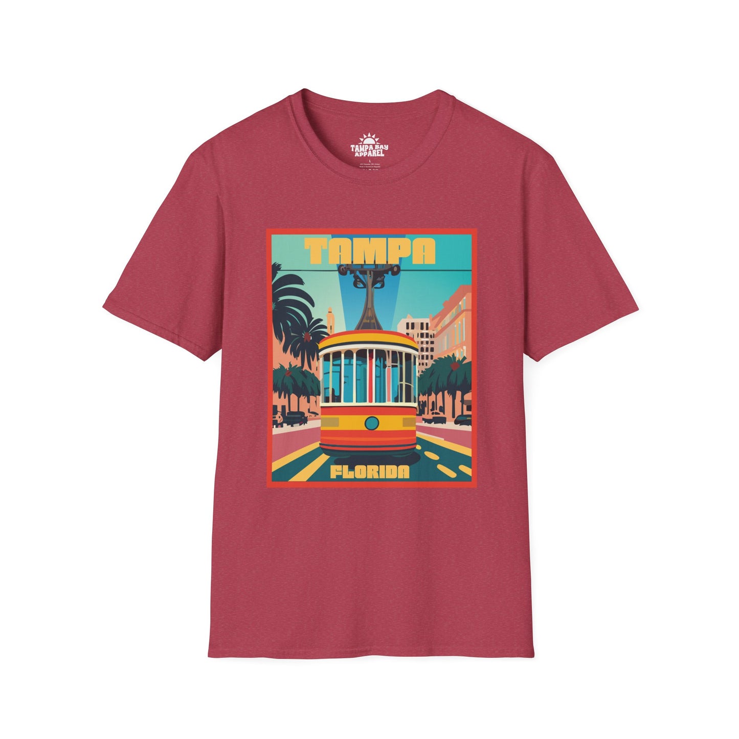 Tampa Retro Trolley T-Shirt