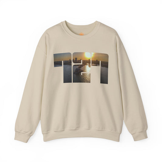 727 Sunset Pier Crewneck Sweatshirt