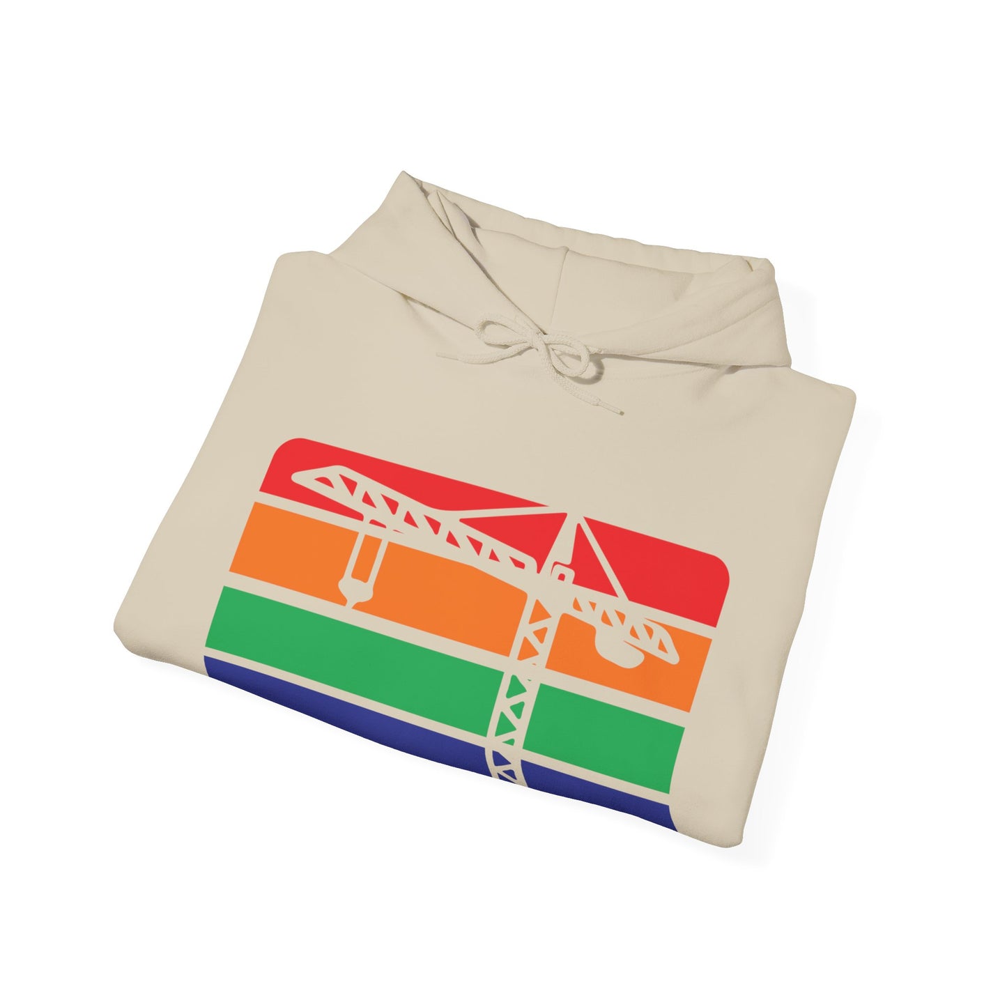 St. Pete Construction Crane Flag Hoodie