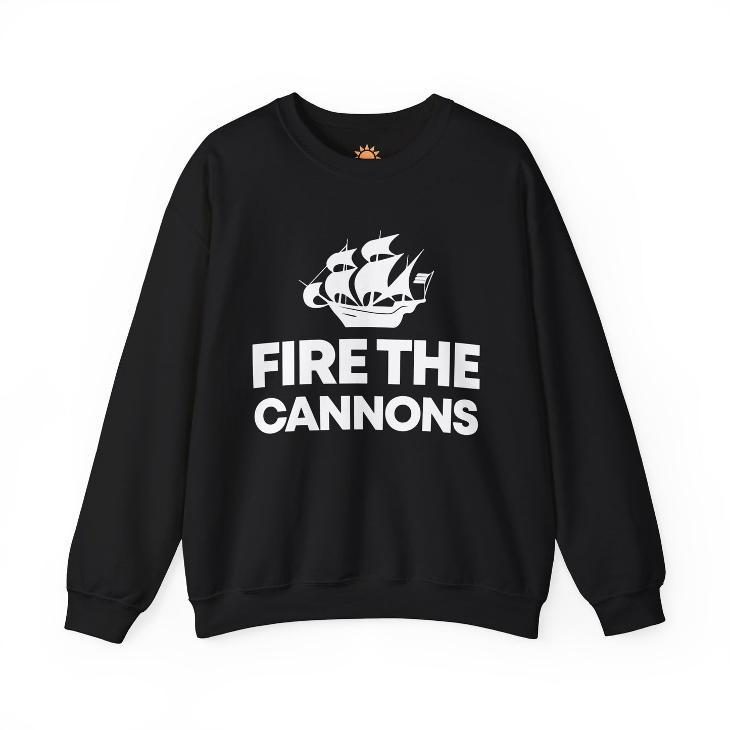 Fire The Cannons Ship Crewneck Sweatshirt