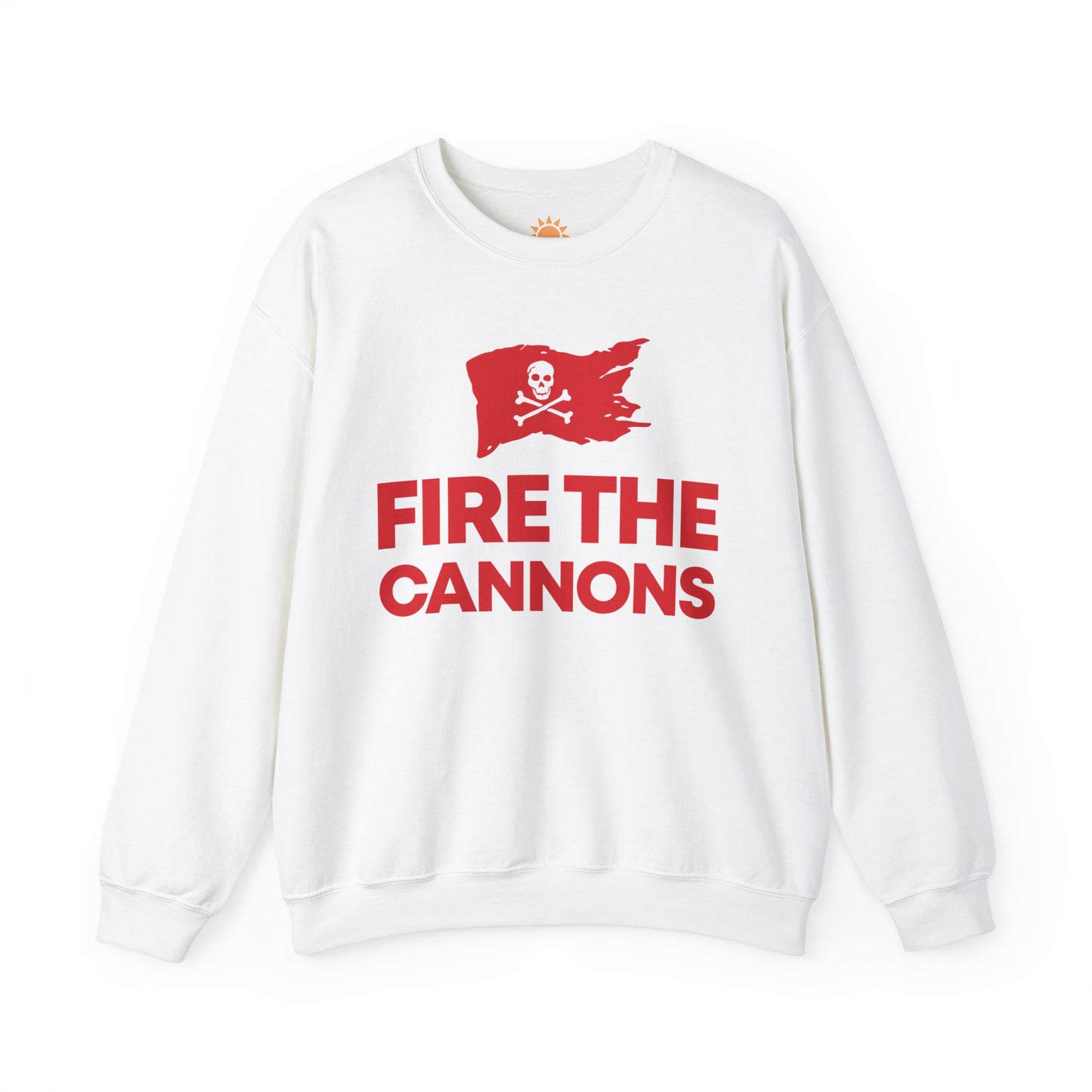 Fire The Cannons Flag Crewneck Sweatshirt