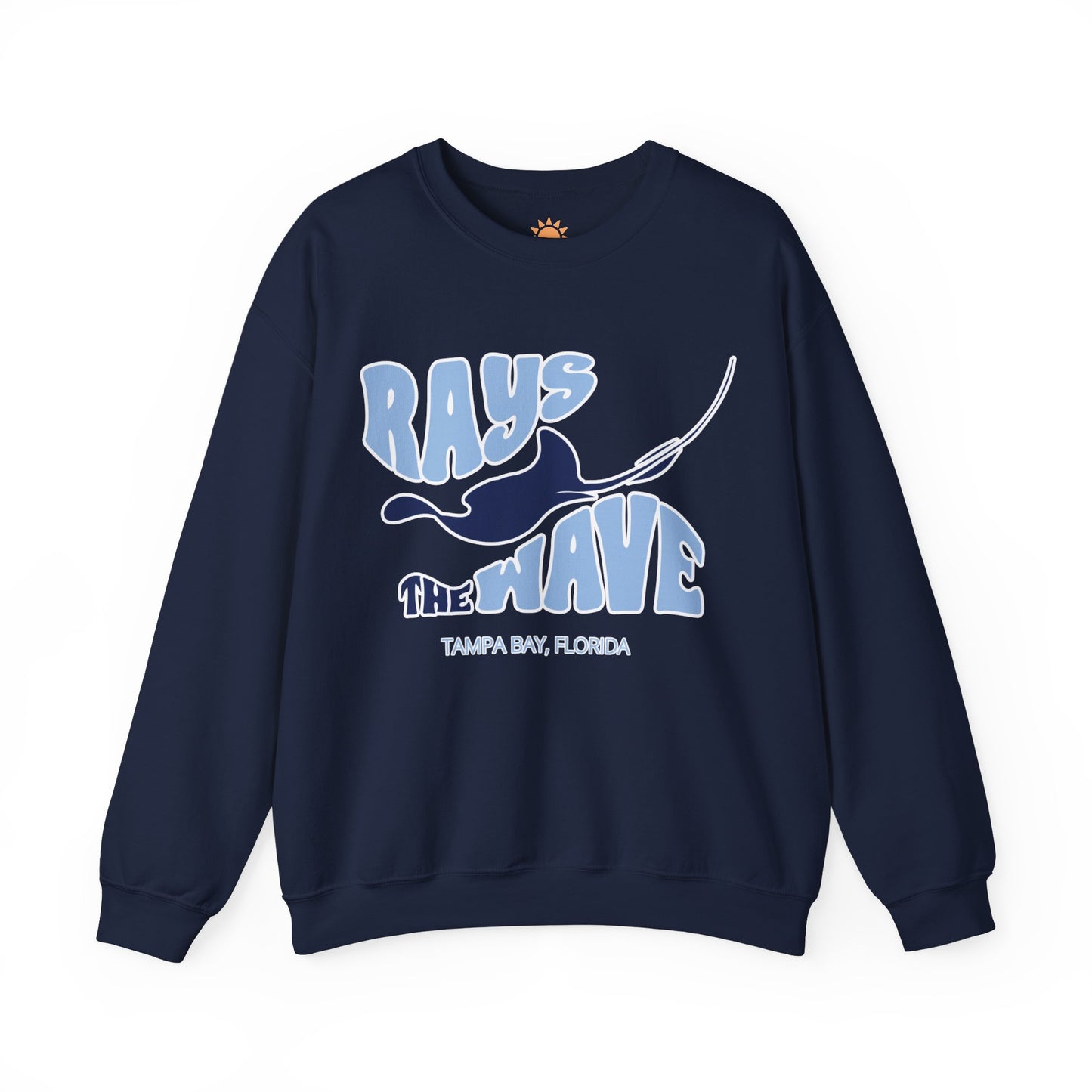 Rays the Wave Crewneck Sweatshirt