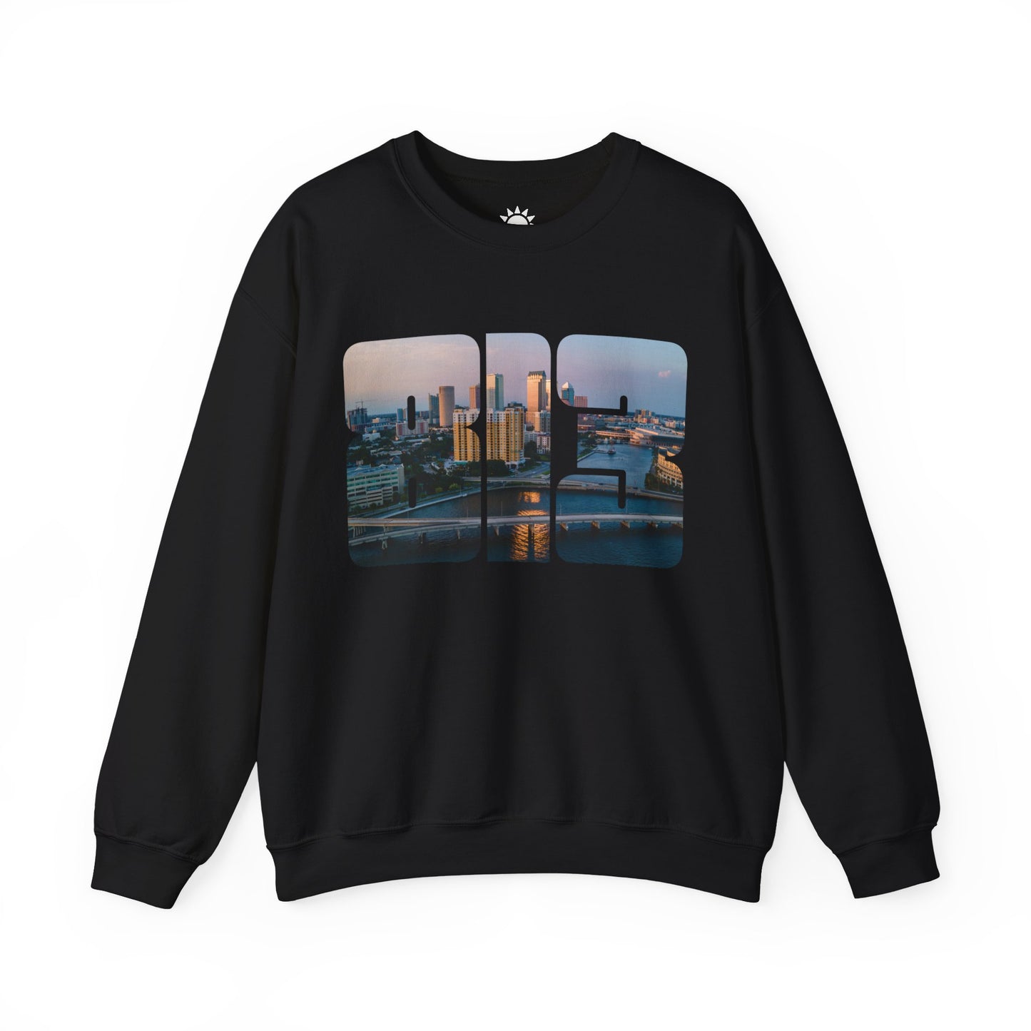 813 Sunset Skyline Crewneck Sweatshirt