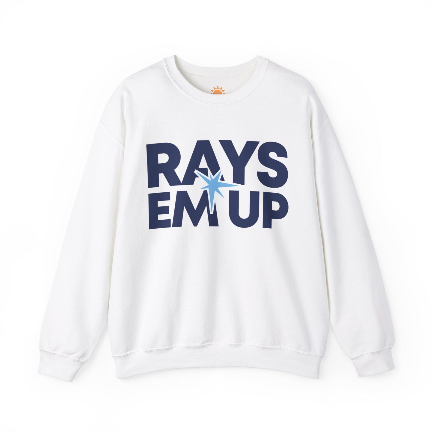 Rays Em Up Sun Ray Crewneck Sweatshirt