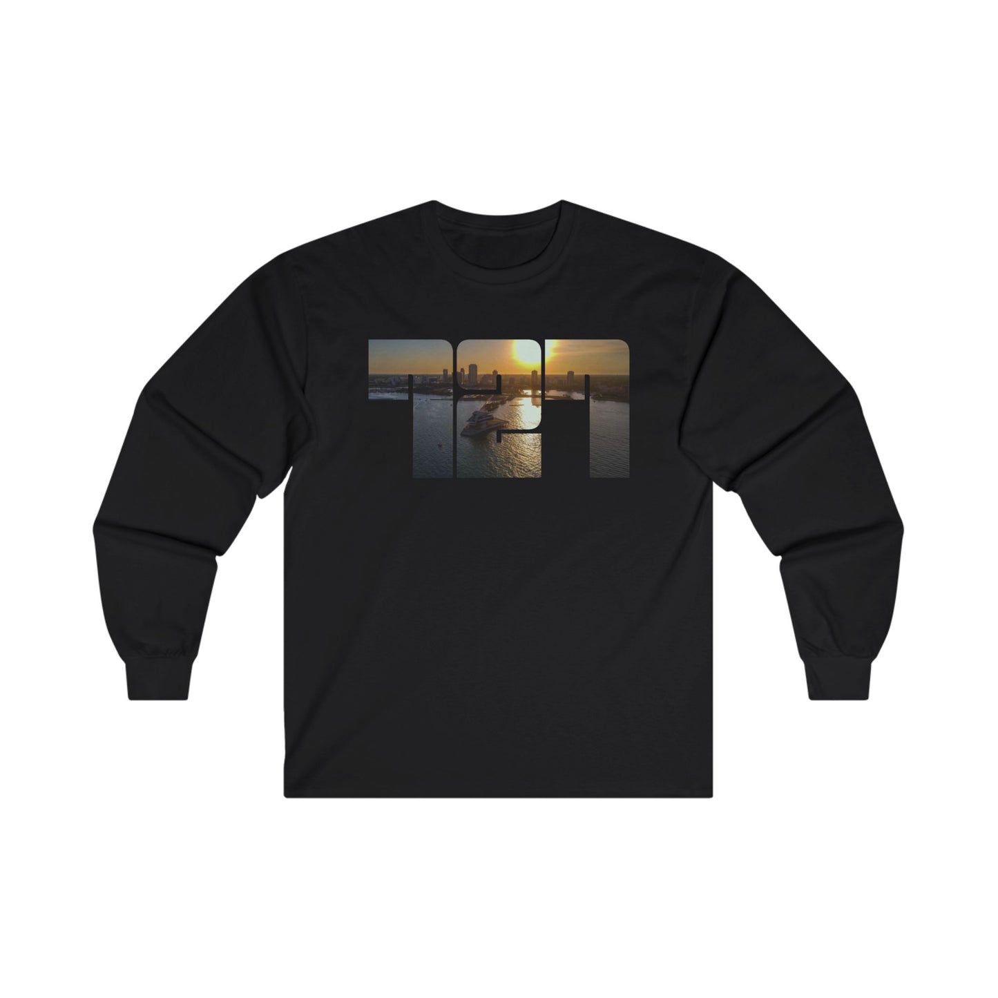 727 Sunset Pier Long Sleeve T-Shirt