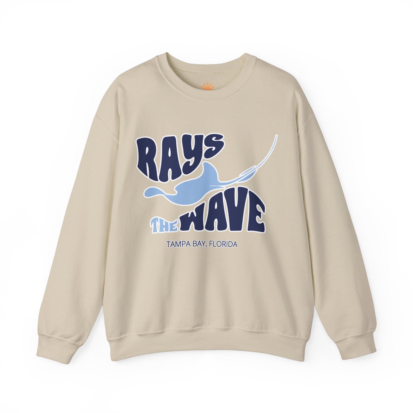 Rays the Wave Crewneck Sweatshirt