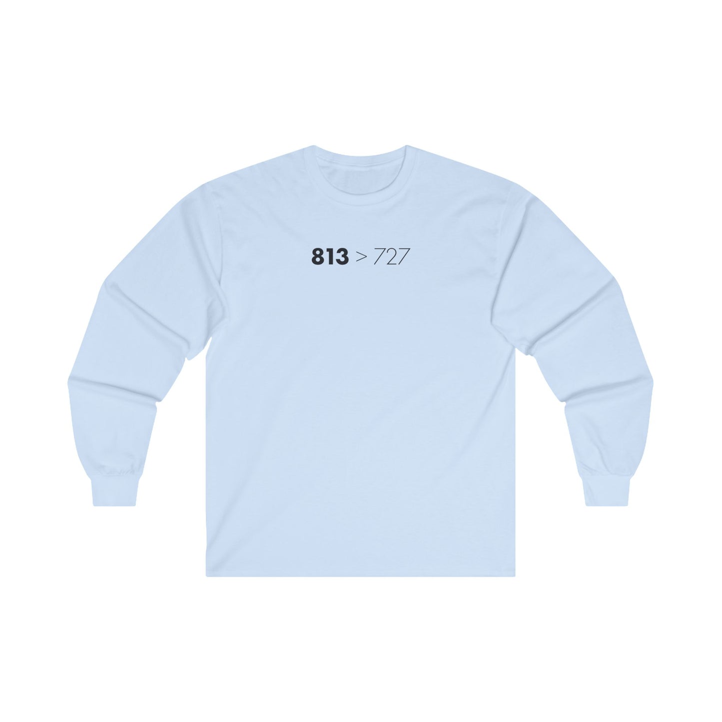 813 > 727 Long Sleeve T-Shirt