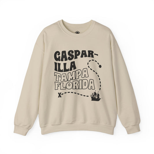 Gasparilla Map Crewneck Sweatshirt