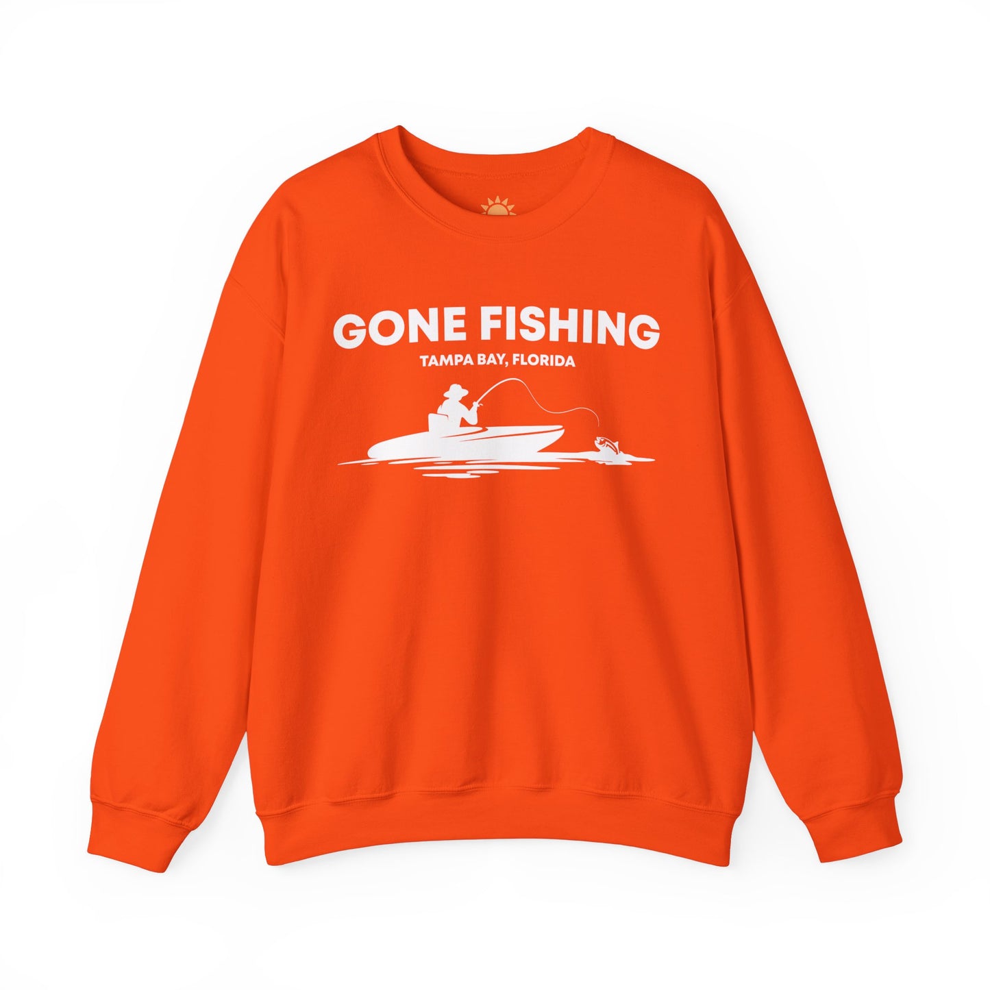 Gone Fishing Crewneck Sweatshirt