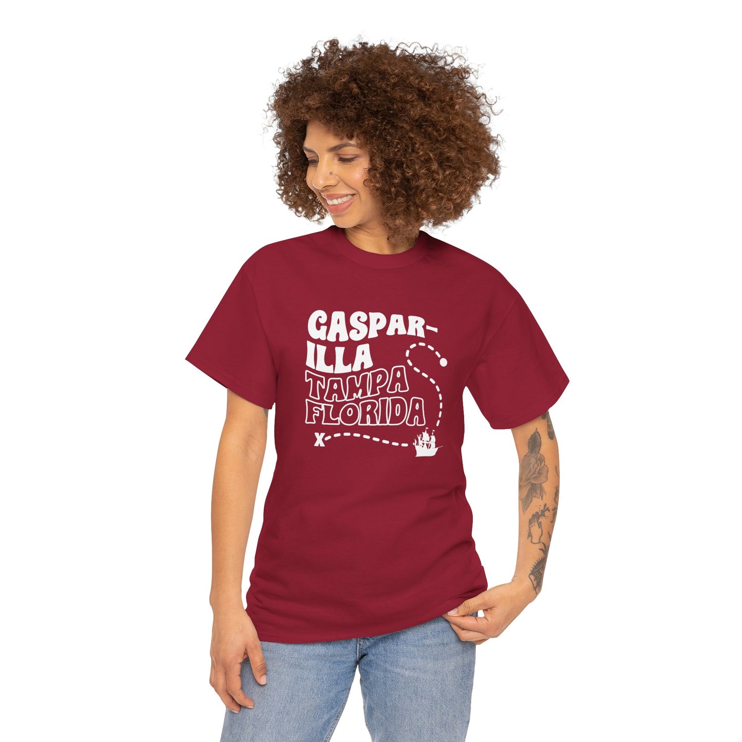 Gasparilla Map T-Shirt