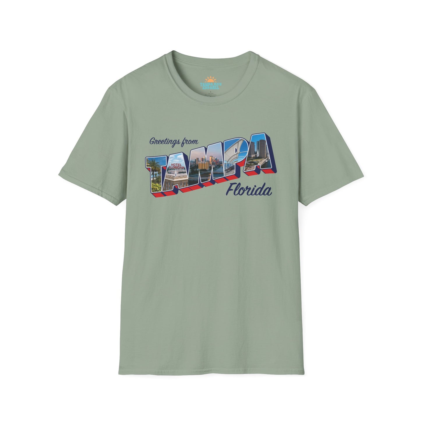 Greetings from Tampa Postcard T-Shirt