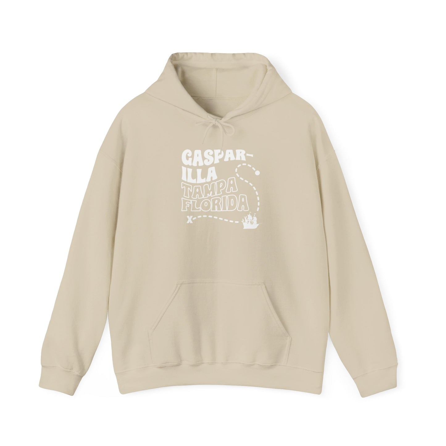 Gasparilla Map Hoodie