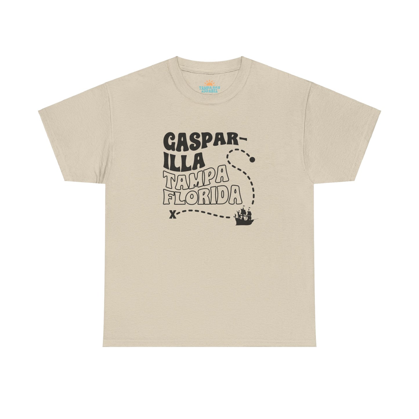 Gasparilla Map T-Shirt