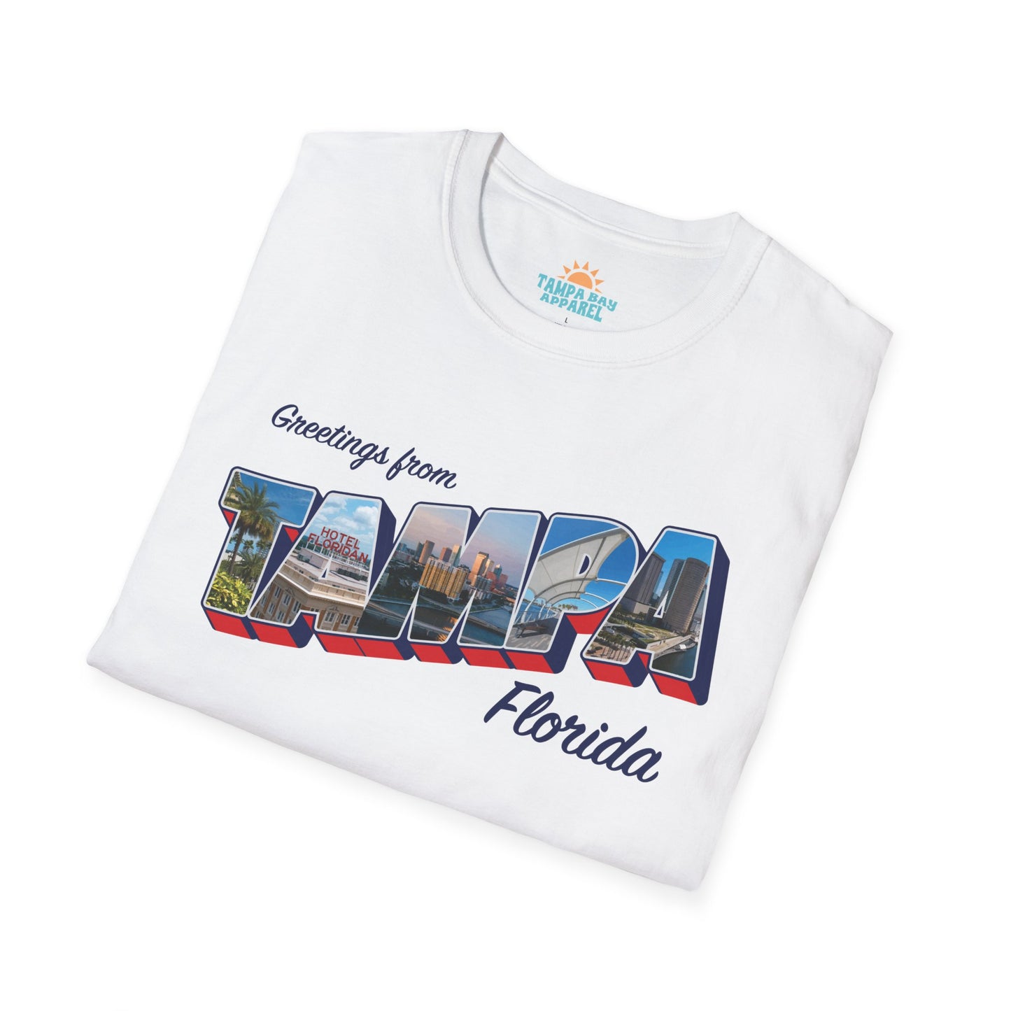 Greetings from Tampa Postcard T-Shirt