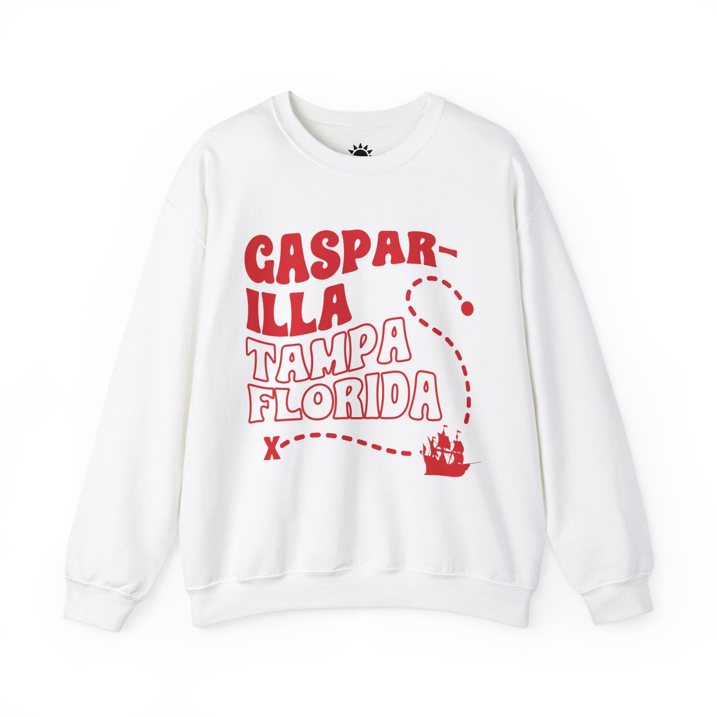 Gasparilla Map Crewneck Sweatshirt