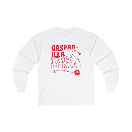 Gasparilla Map Long Sleeve T-Shirt