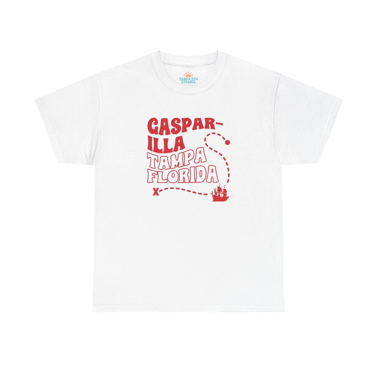 Gasparilla Map T-Shirt